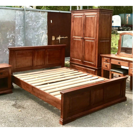 Victoria Oak - 1m8 : Giường Ngủ Gỗ Sồi